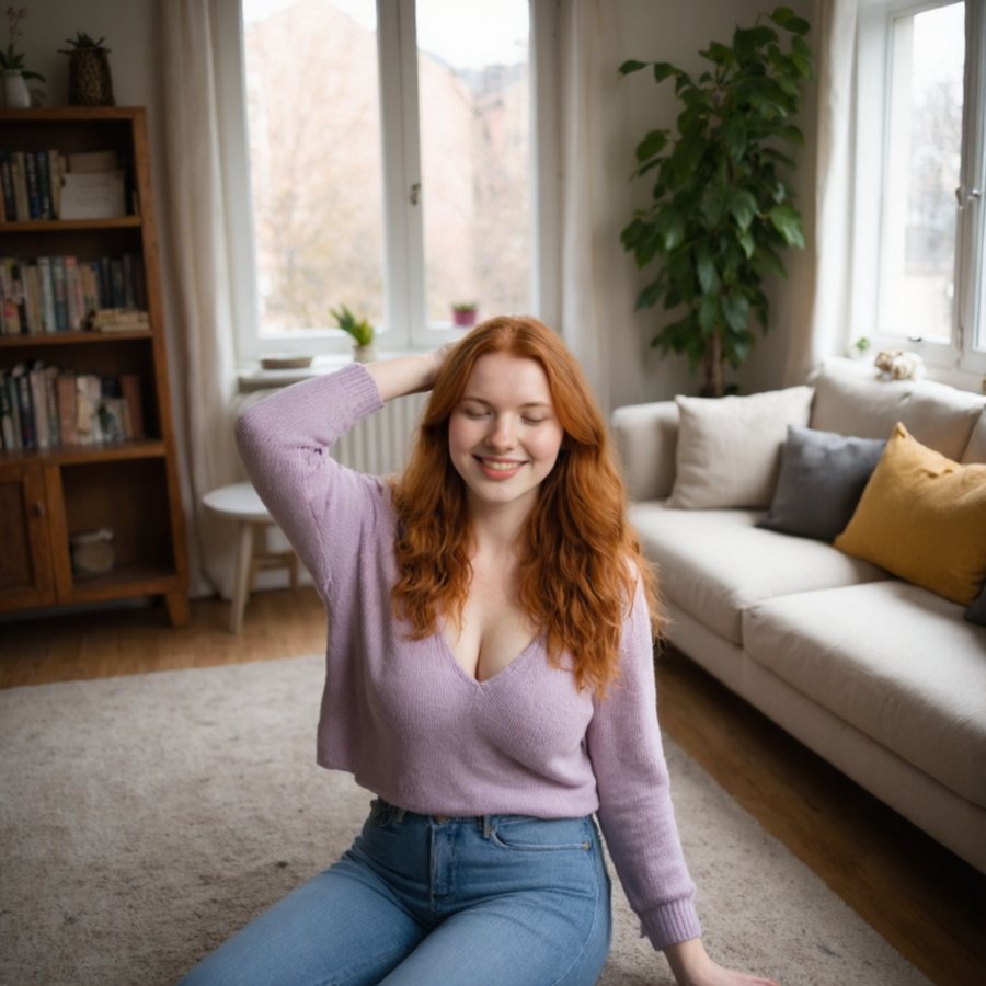 Zia chez elle
